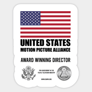 Award Winning Director Sticker